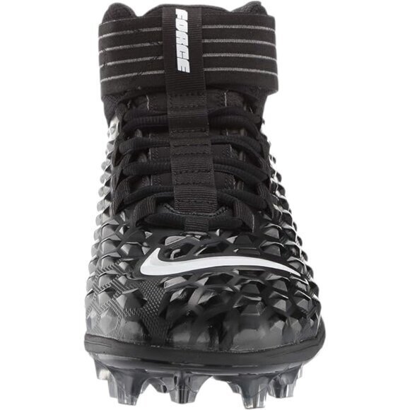 Nike Force‎ Savage Pro 2 Football Cleats Black/White Men's 10.5 NIB AH4000-002 - Picture 4 of 10